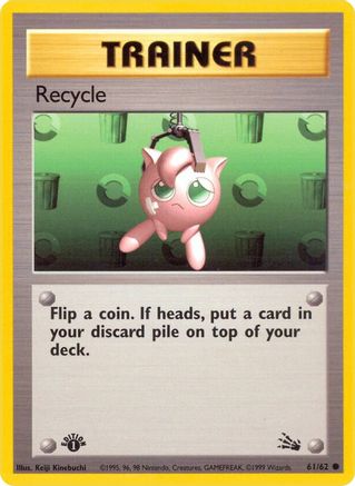 Image of Recycle 061/62  - Unlimited Fossil - Common