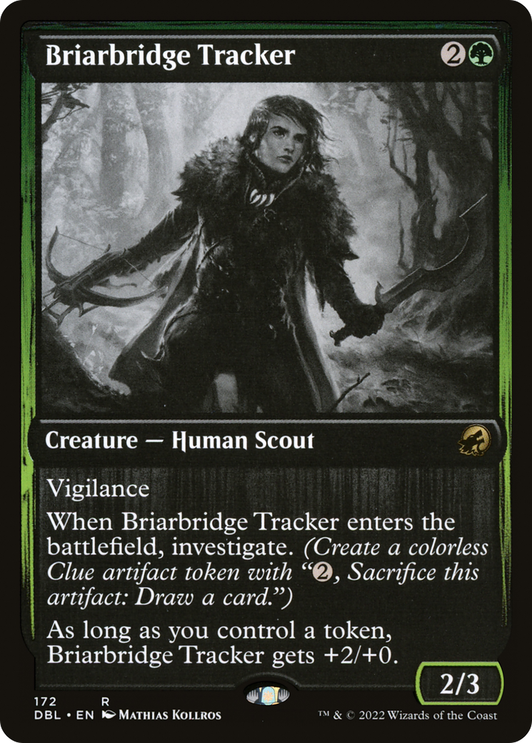 Image of Briarbridge Tracker (DBL-172) - Innistrad: Double Feature Foil