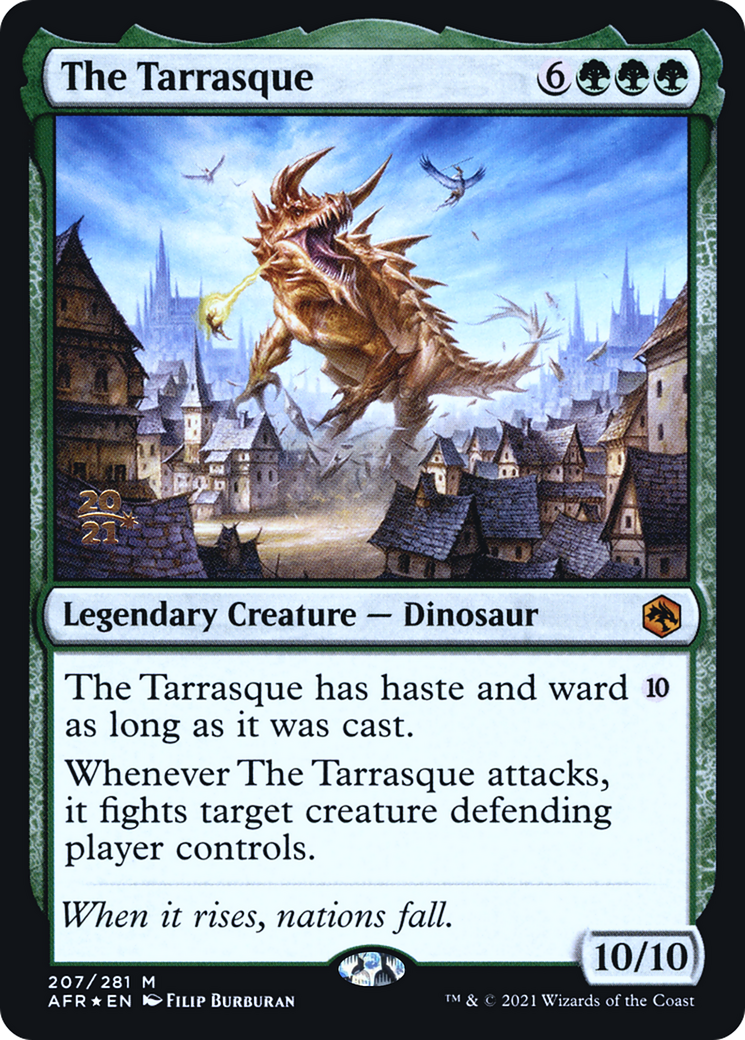 Image of The Tarrasque (PRE-207) - Adventures in the Forgotten Realms Promos Foil