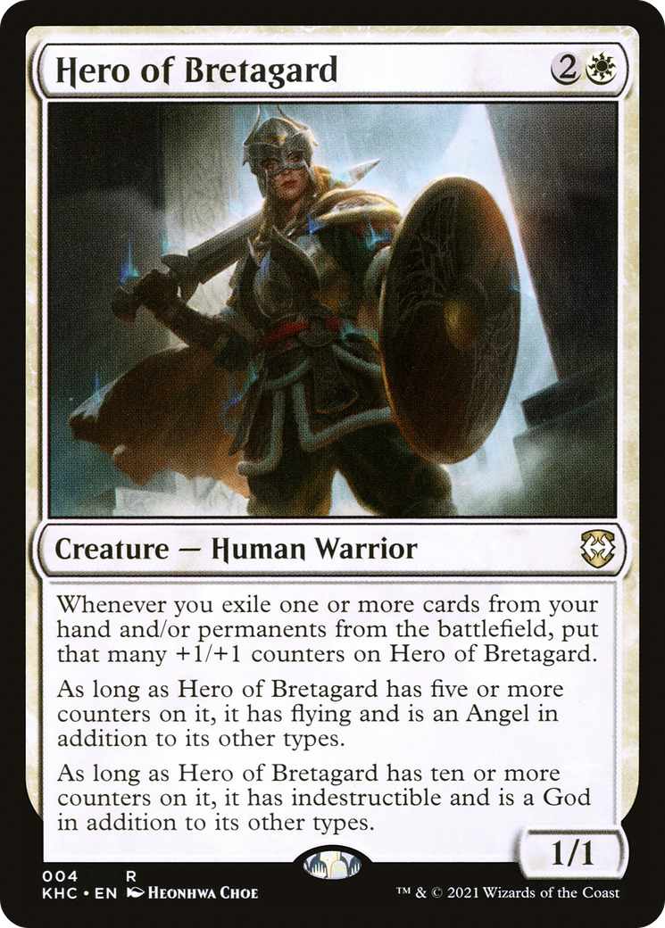 Image of Hero of Bretagard (KHC-004) - Kaldheim Commander