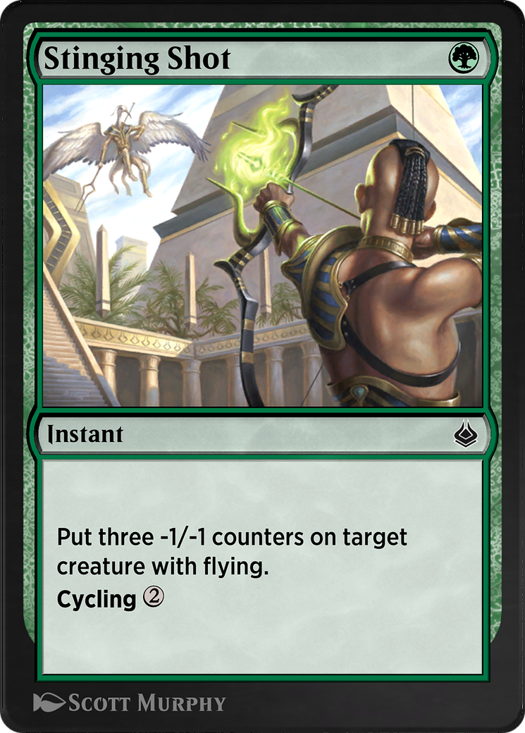 Image of Stinging Shot (AKR-221) - Amonkhet Remastered