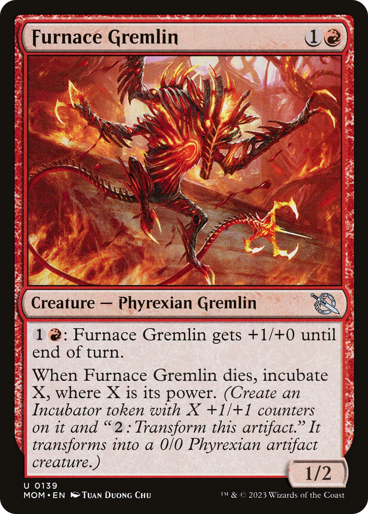 Image of Furnace Gremlin (MOM-139) - March of the Machine Foil