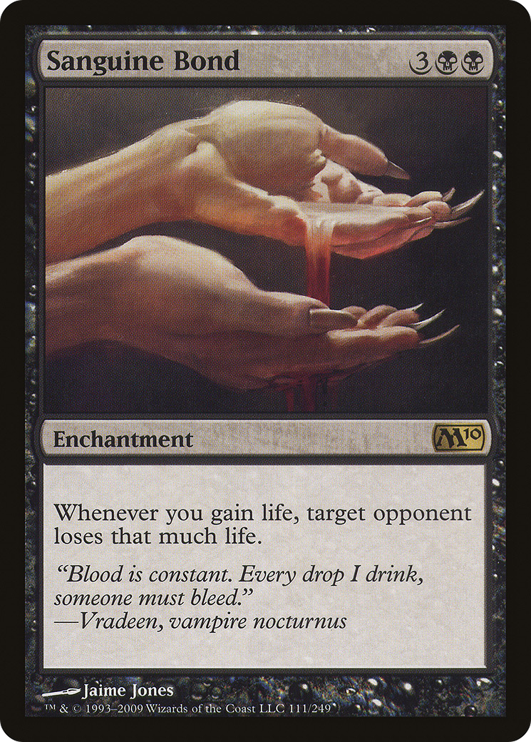 Image of Sanguine Bond (M10-111) - Magic 2010 Foil