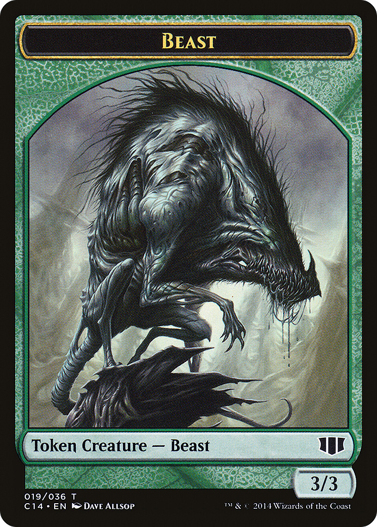 Image of Beast (TC14-019) - Commander 2014 Tokens