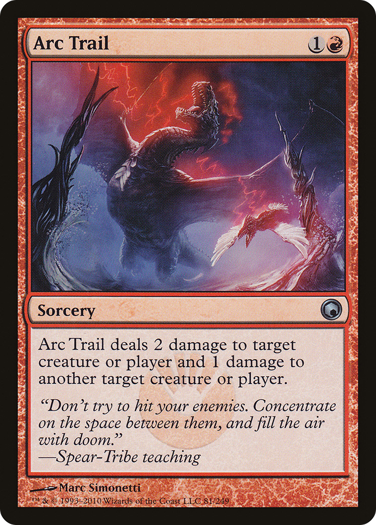 Image of Arc Trail (SOM-081) - Scars of Mirrodin Foil