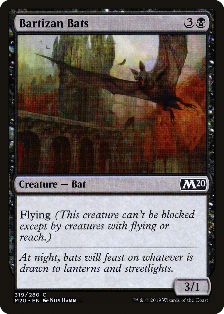 Image of Bartizan Bats (M20-319) - Core Set 2020