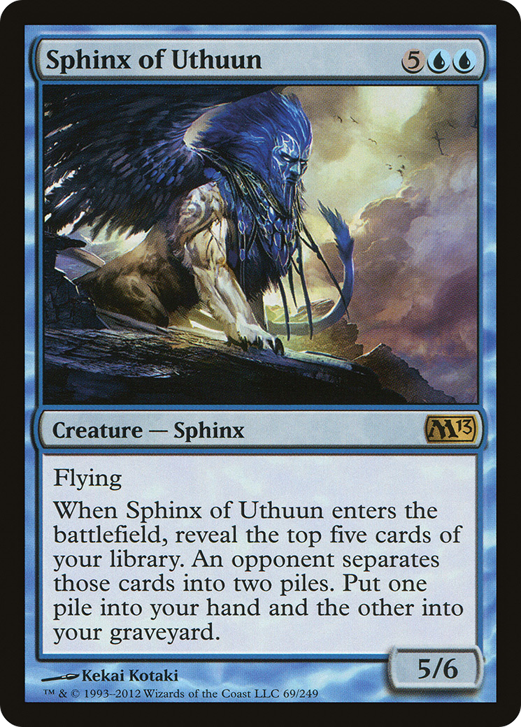 Image of Sphinx of Uthuun (M13-069) - Magic 2013