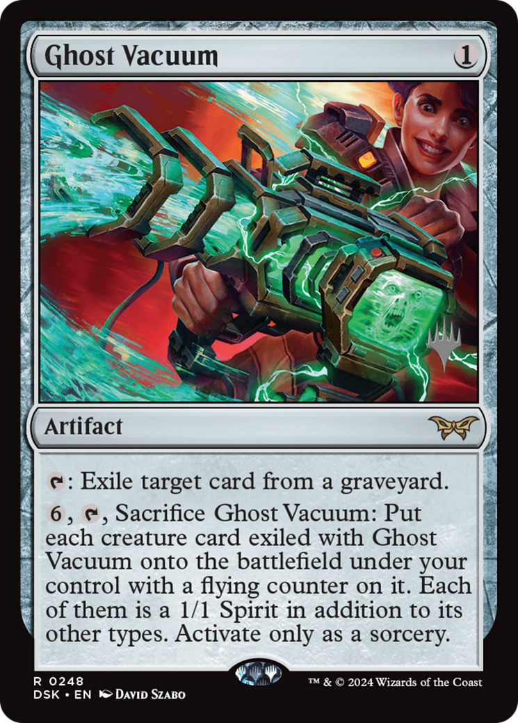 Image of Ghost Vacuum (PPDSK-248) - Duskmourn: House of Horror Promos