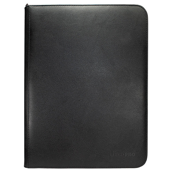 Binder: PRO 9-Pocket Zippered Vivid- Black
