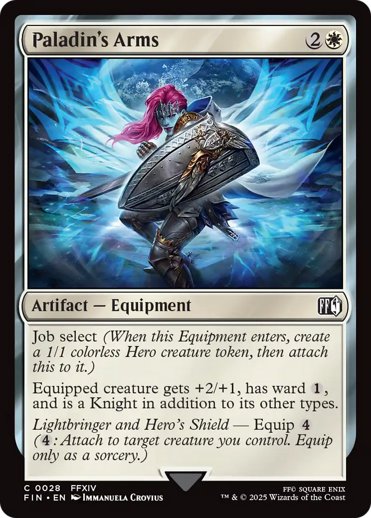 Image of Paladin's Arms (FIN-028) - FINAL FANTASY