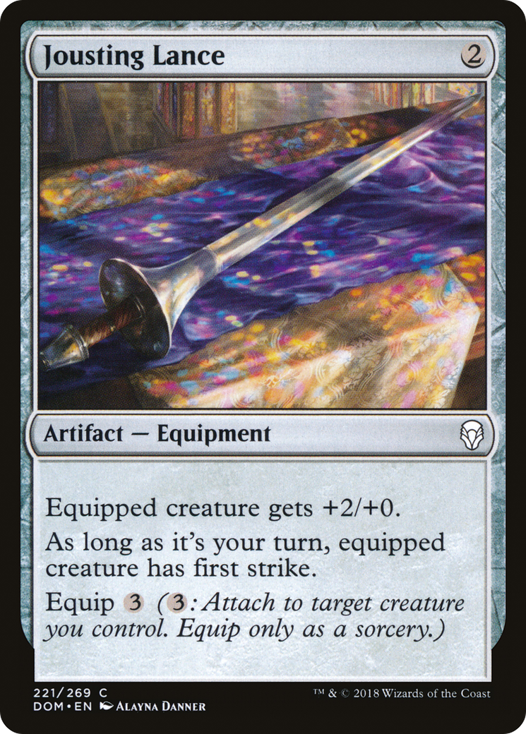 Image of Jousting Lance (DOM-221) - Dominaria