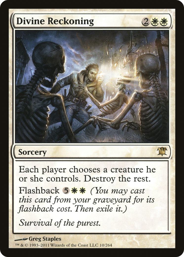 Image of Divine Reckoning (ISD-010) - Innistrad Foil