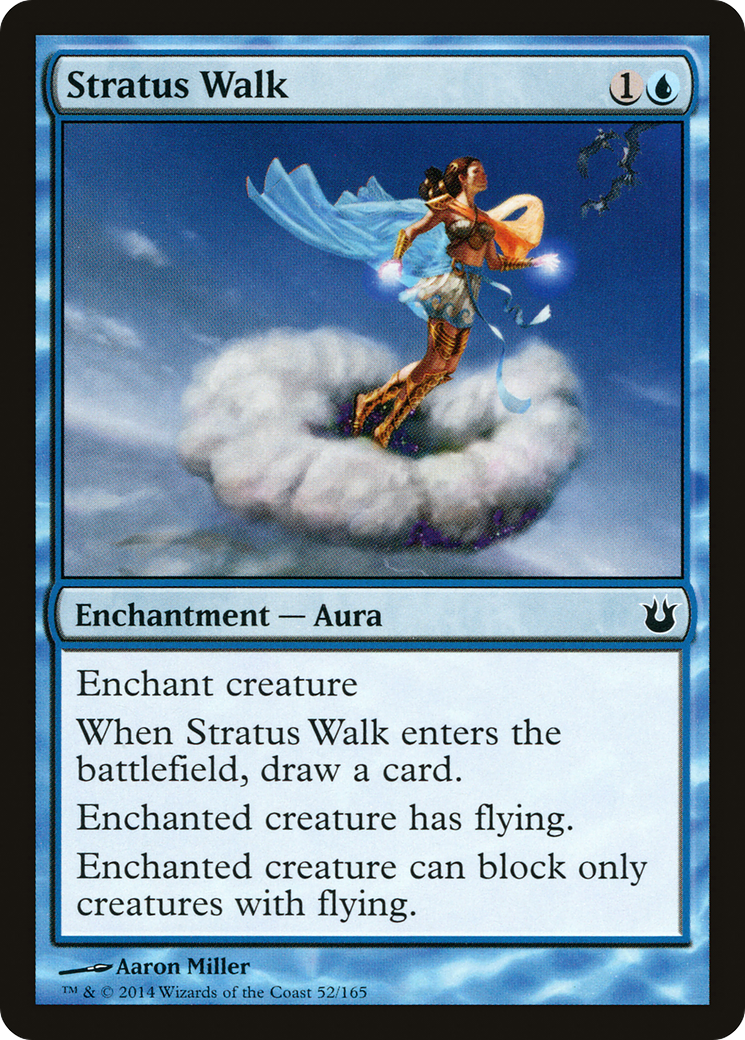 Image of Stratus Walk (BNG-052) - Born of the Gods Foil
