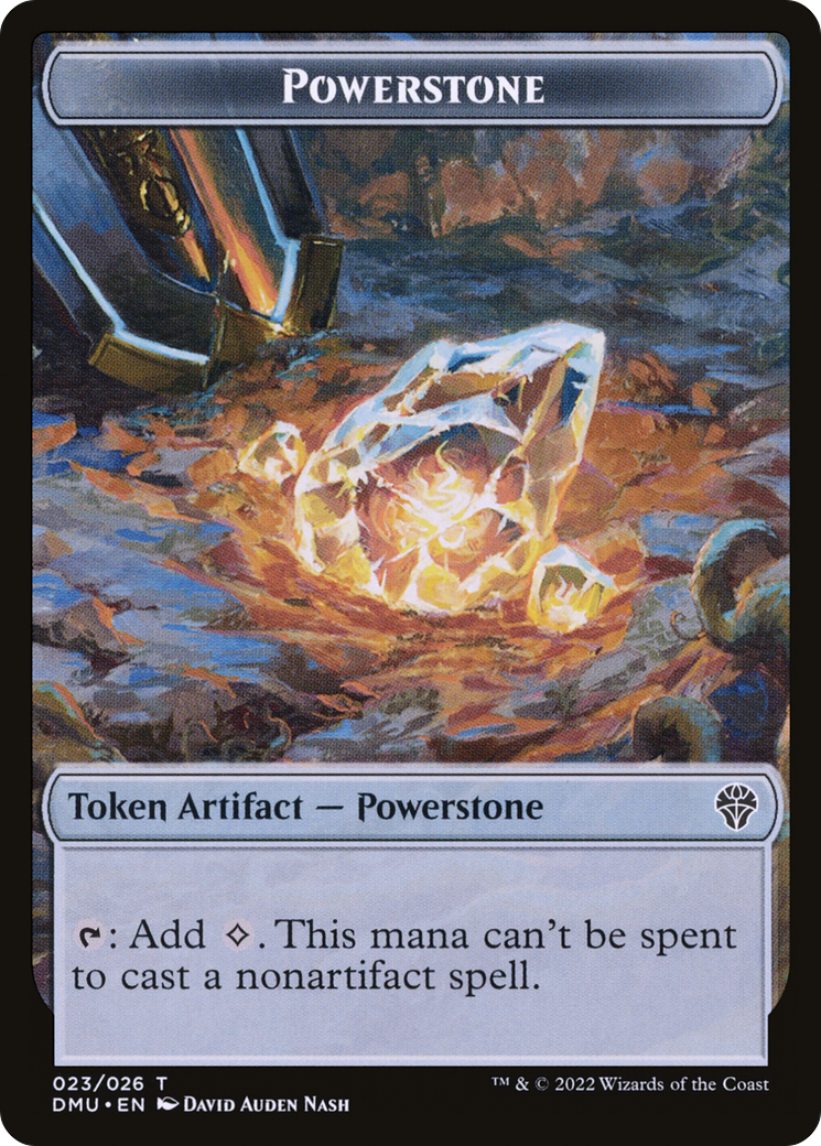 Image of Powerstone Token (DMU-023) - Dominaria United Tokens