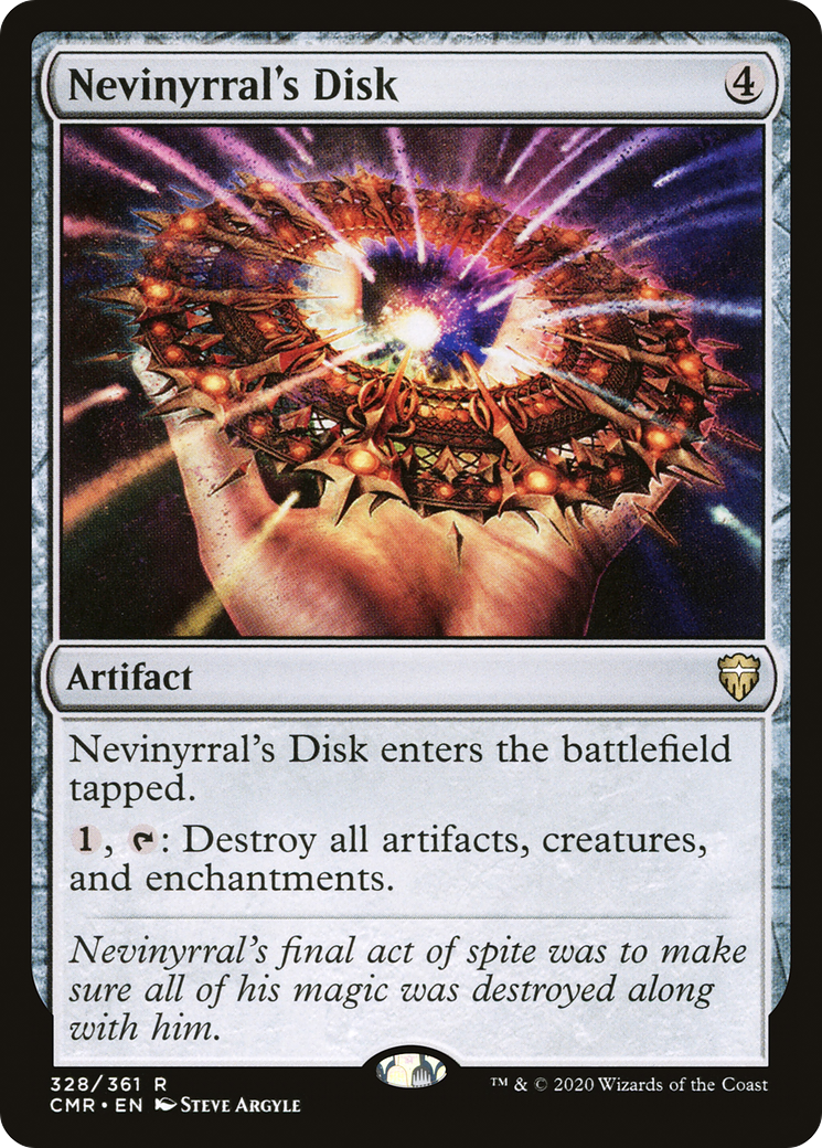 Image of Nevinyrral's Disk (CMR-328) - Commander Legends