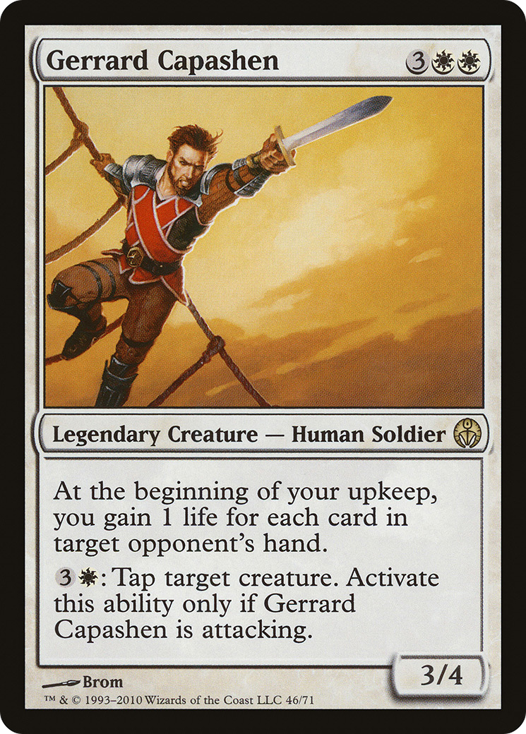 Image of Gerrard Capashen (DDE-046) - Duel Decks: Phyrexia vs. the Coalition