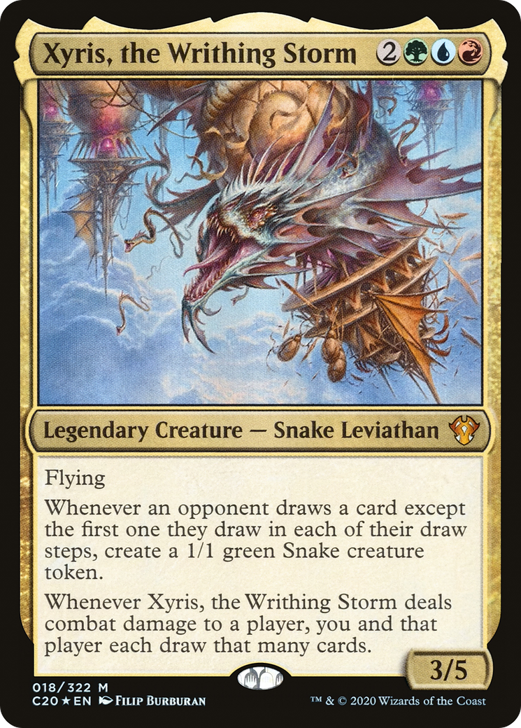 Image of Xyris, the Writhing Storm (C20-018) - Commander 2020