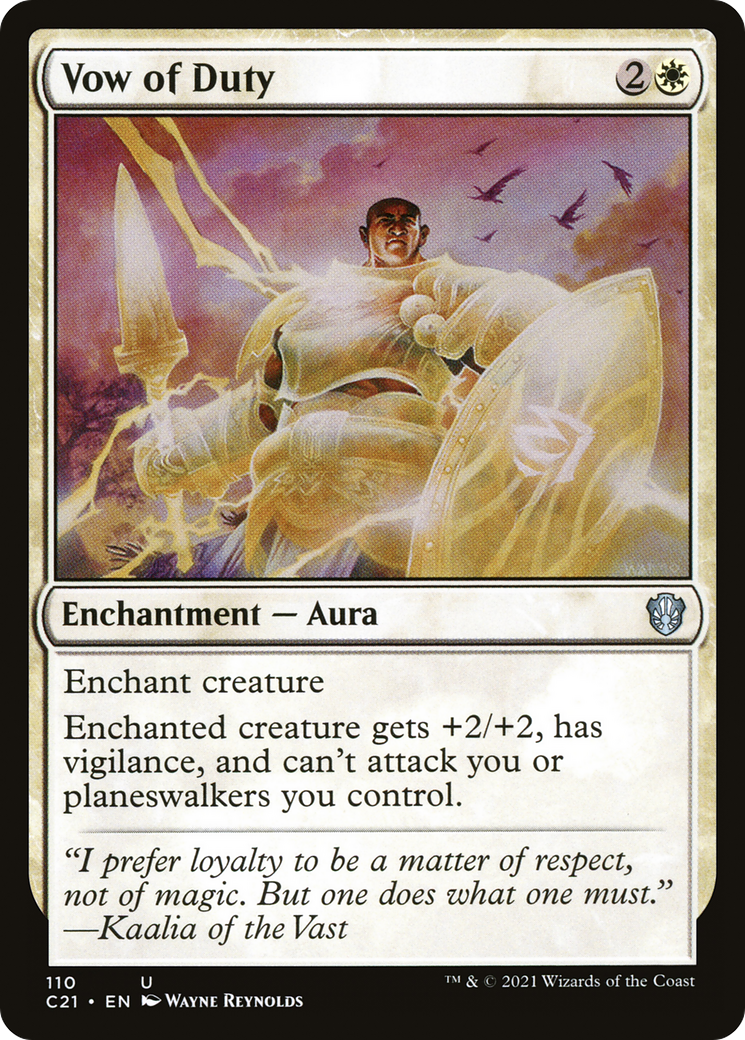 Image of Vow of Duty (C21-110) - Commander 2021