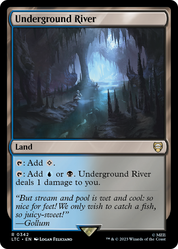 Image of Underground River (LTC-342) - Tales of Middle-earth Commander