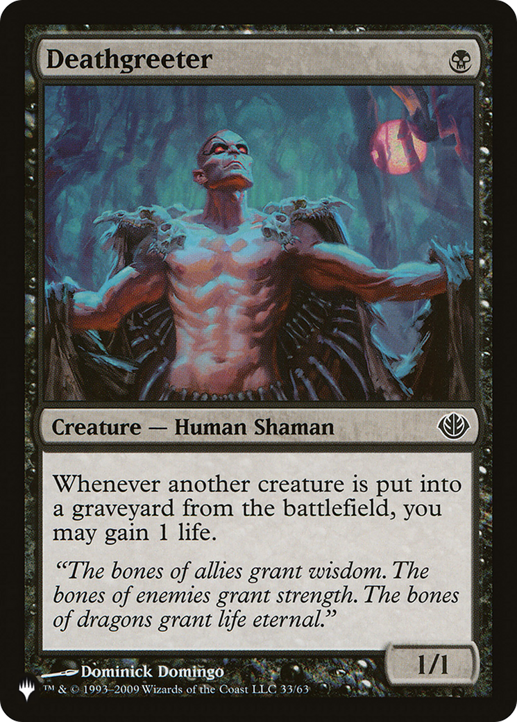 Image of Deathgreeter (LIST-DDD-33) - The List