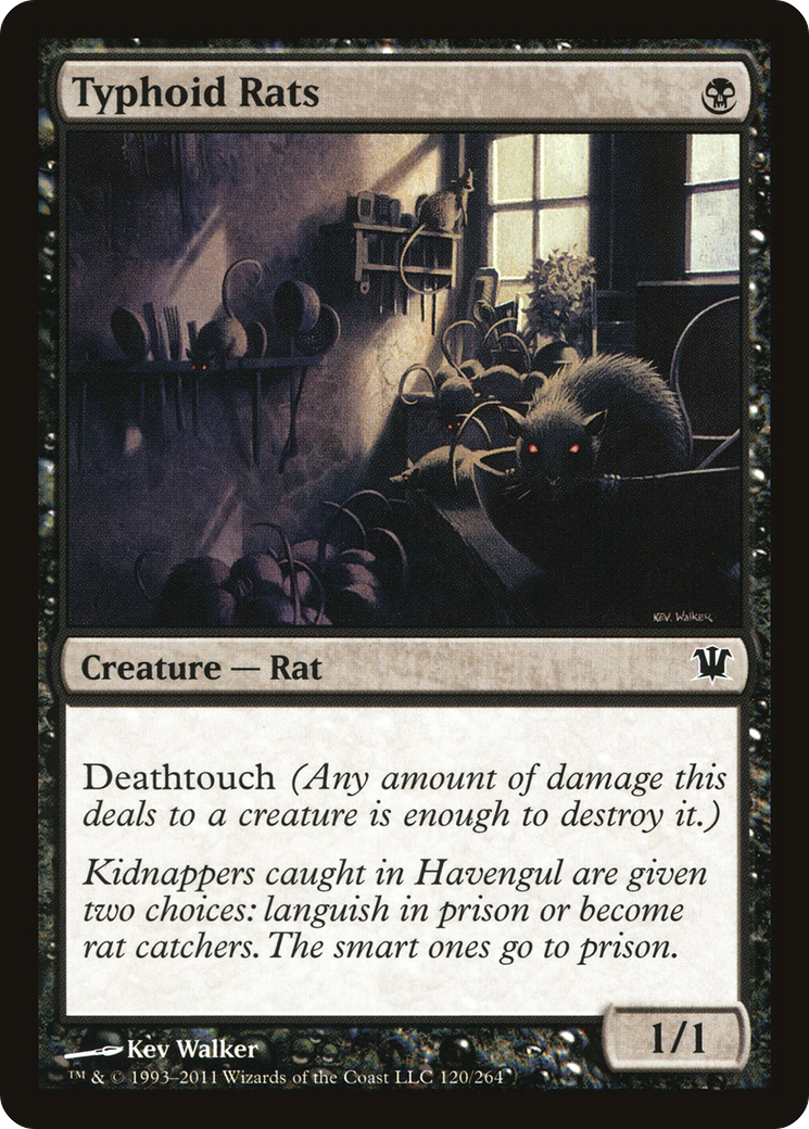 Image of Typhoid Rats (ISD-120) - Innistrad