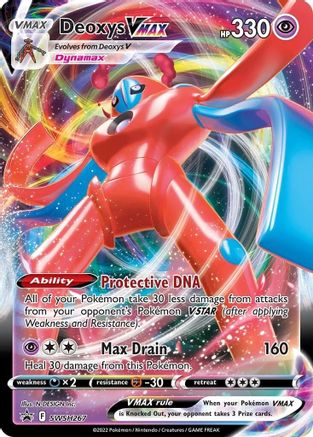 Image of Deoxys VMAX SWSH267  - Holofoil SWSH Sword & Shield Promo Cards - Promo