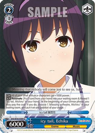 Image of icy tail, Echika (SHS/W56-E089 U) - Saekano: How to Raise a Boring Girlfriend