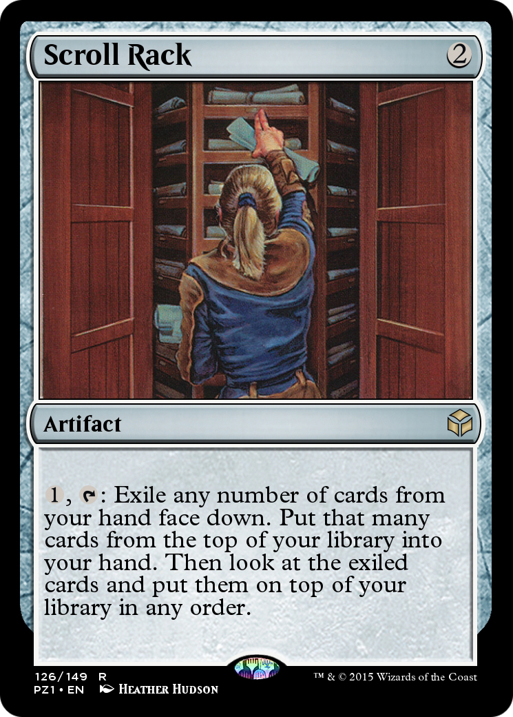 Image of Scroll Rack (PZ1-126) - Legendary Cube Prize Pack