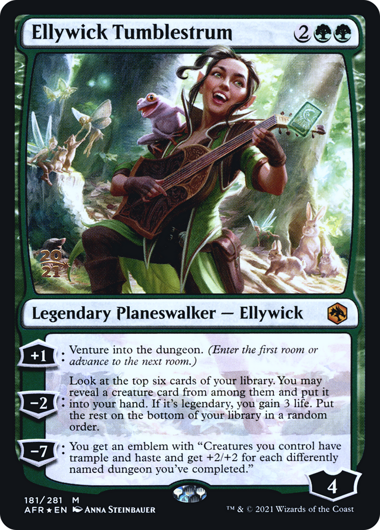 Image of Ellywick Tumblestrum (PRE-181) - Adventures in the Forgotten Realms Promos Foil