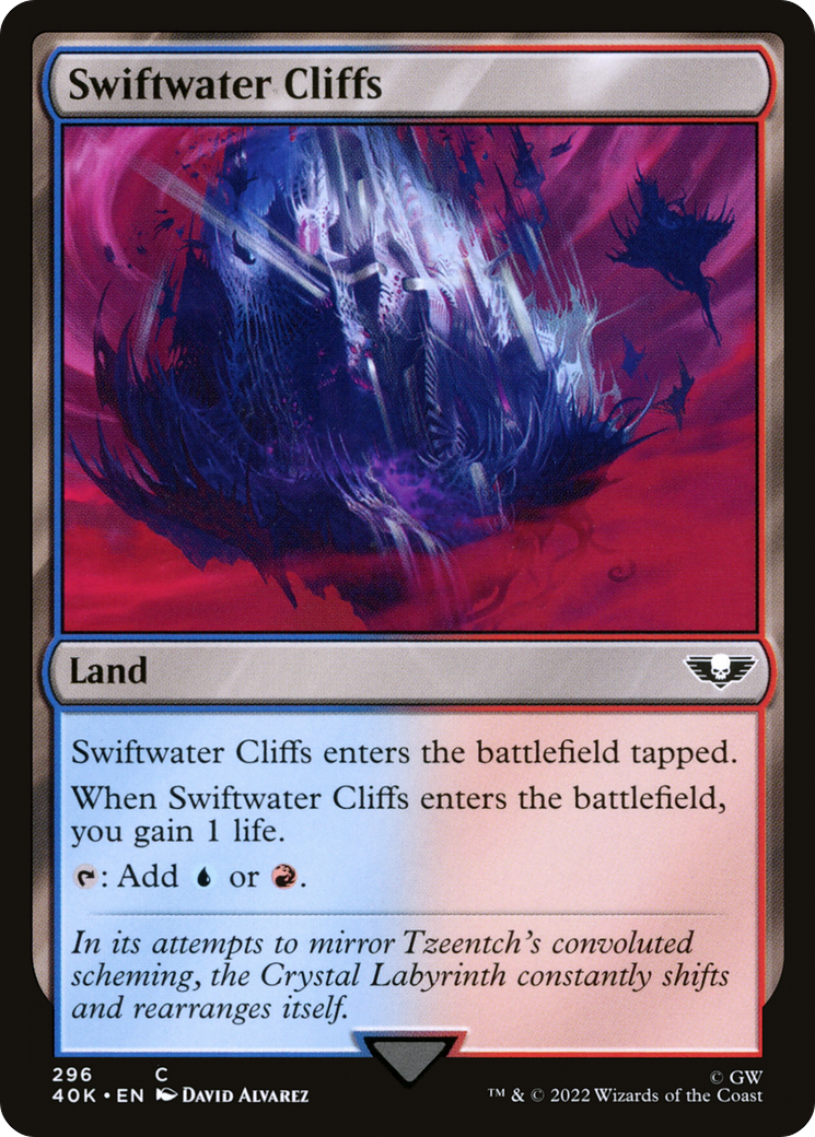 Image of Swiftwater Cliffs (40K-296) - Warhammer 40,000 Commander