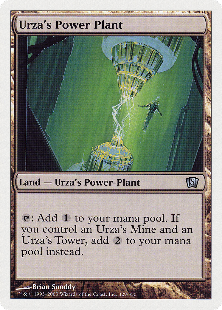 Image of Urza's Power Plant (8ED-329) - 8th Edition Foil