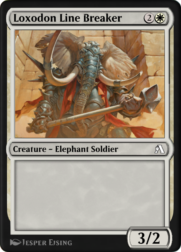 Image of Loxodon Line Breaker (XANA-007) - Arena New Player Experience Extras