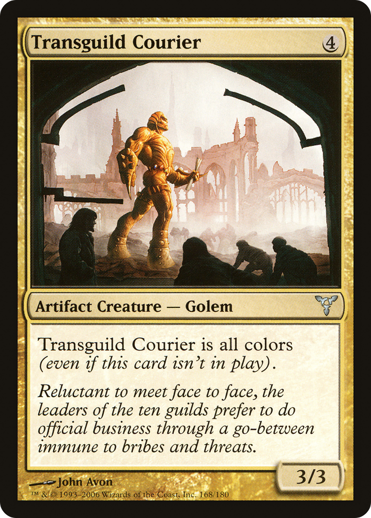 Image of Transguild Courier (DIS-) - Dissension Foil