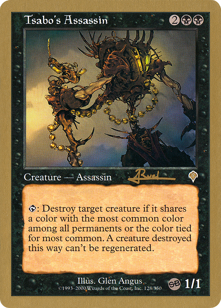 Image of Tsabo's Assassin - 2001 Antoine Ruel (INV) (SB) (WCD-) - World Championship Decks 2001