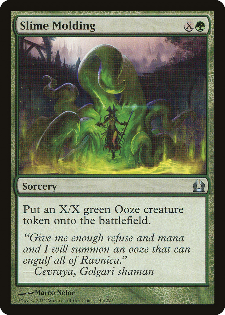 Image of Slime Molding (RTR-135) - Return to Ravnica
