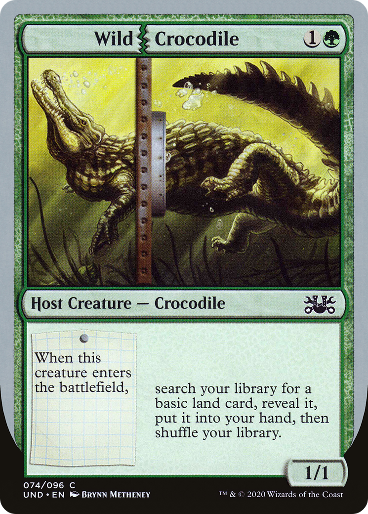 Image of Wild Crocodile (UND-074) - Unsanctioned