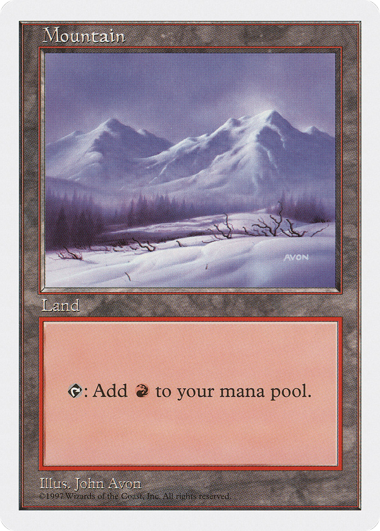 Image of Mountain (442) (5ED-442) - Fifth Edition