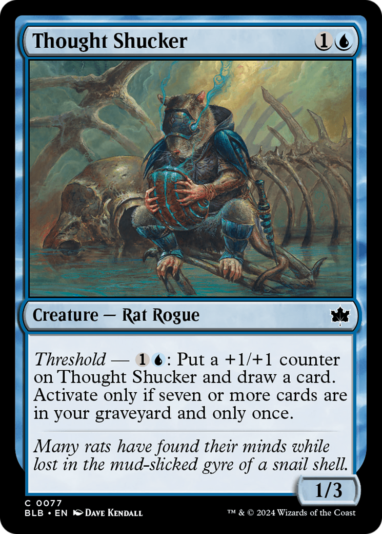 Image of Thought Shucker (BLB-077) - Bloomburrow