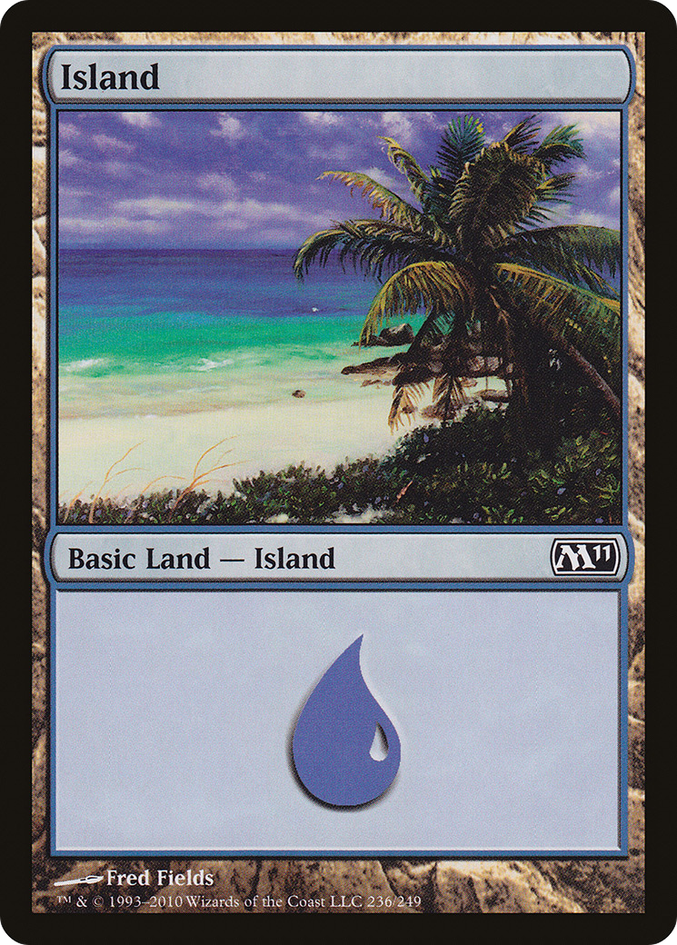 Image of Island (236) (M11-236) - Magic 2011