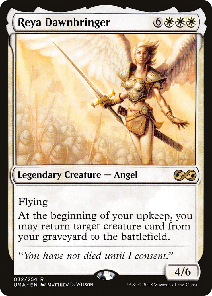 Image of Reya Dawnbringer (UMA-032) - Ultimate Masters