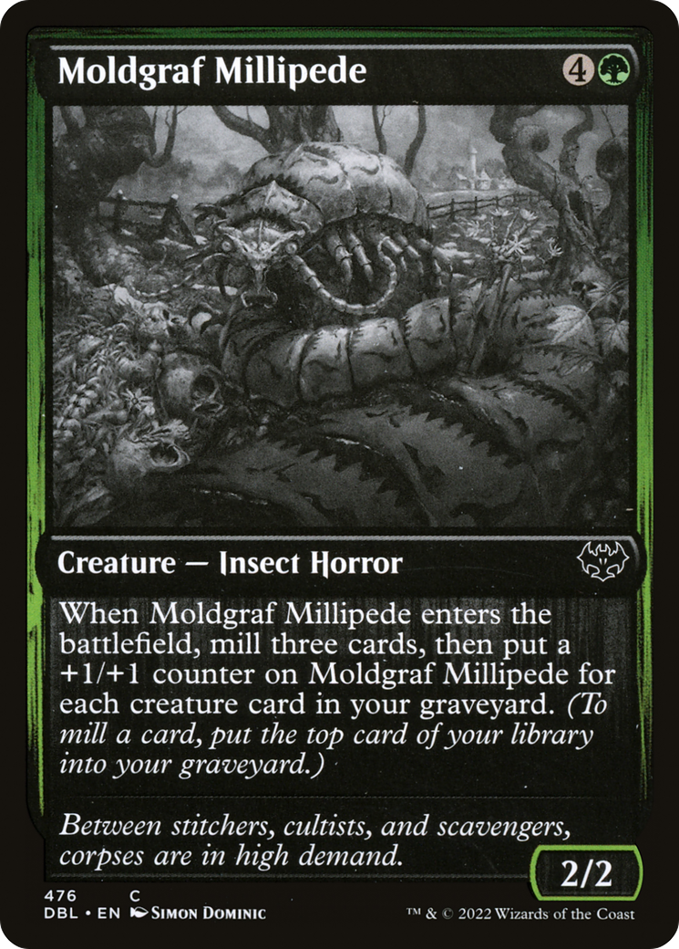 Image of Moldgraf Millipede (DBL-476) - Innistrad: Double Feature Foil
