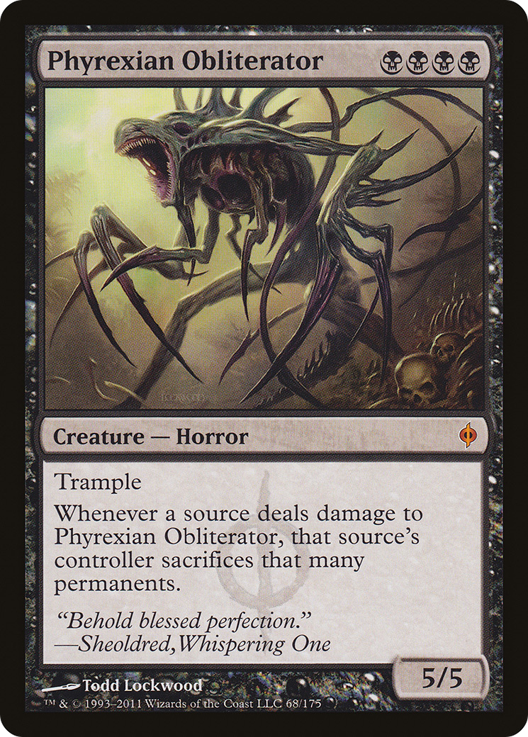 Image of Phyrexian Obliterator (NPH-068) - New Phyrexia