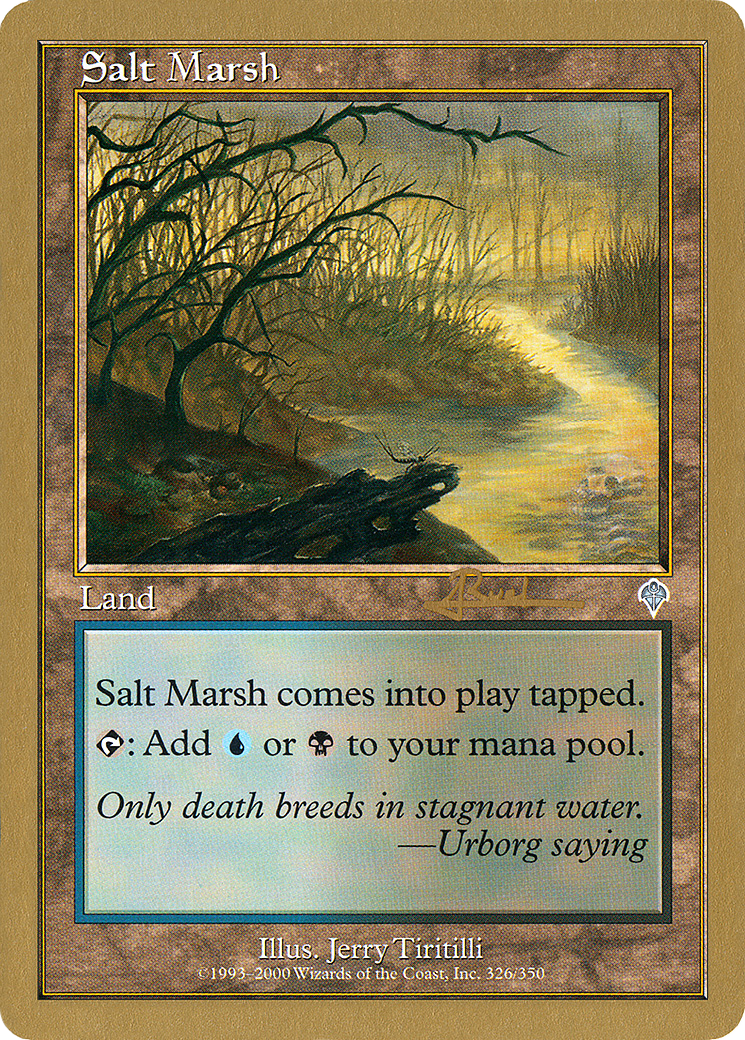 Image of Salt Marsh - 2001 Antoine Ruel (INV) (WCD-) - World Championship Decks 2001
