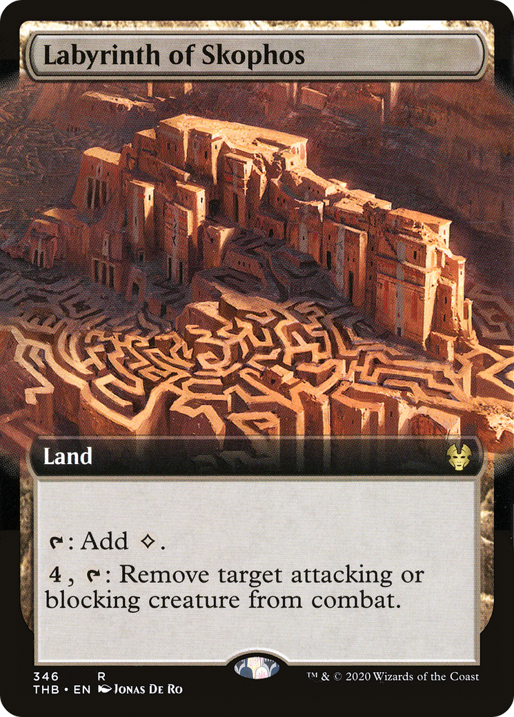 Image of Labyrinth of Skophos (Extended Art) (THB-346) - Theros Beyond Death: (Extended Art)