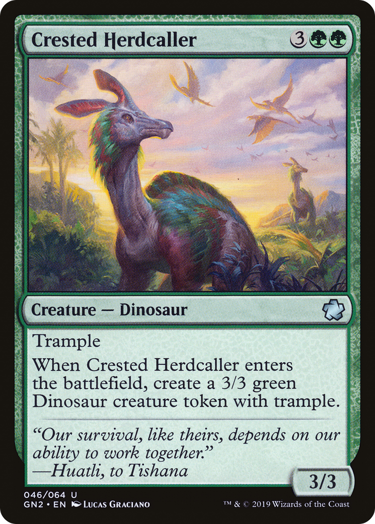 Image of Crested Herdcaller (GN2-046) - Game Night 2019