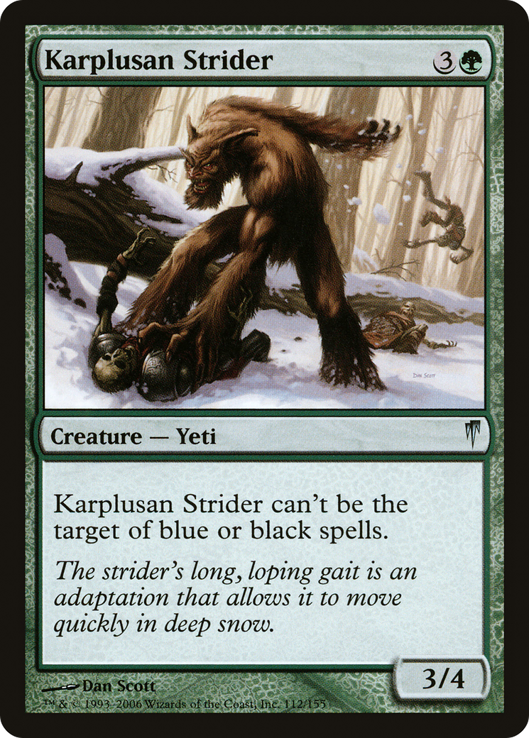 Image of Karplusan Strider (CSP-112) - Coldsnap