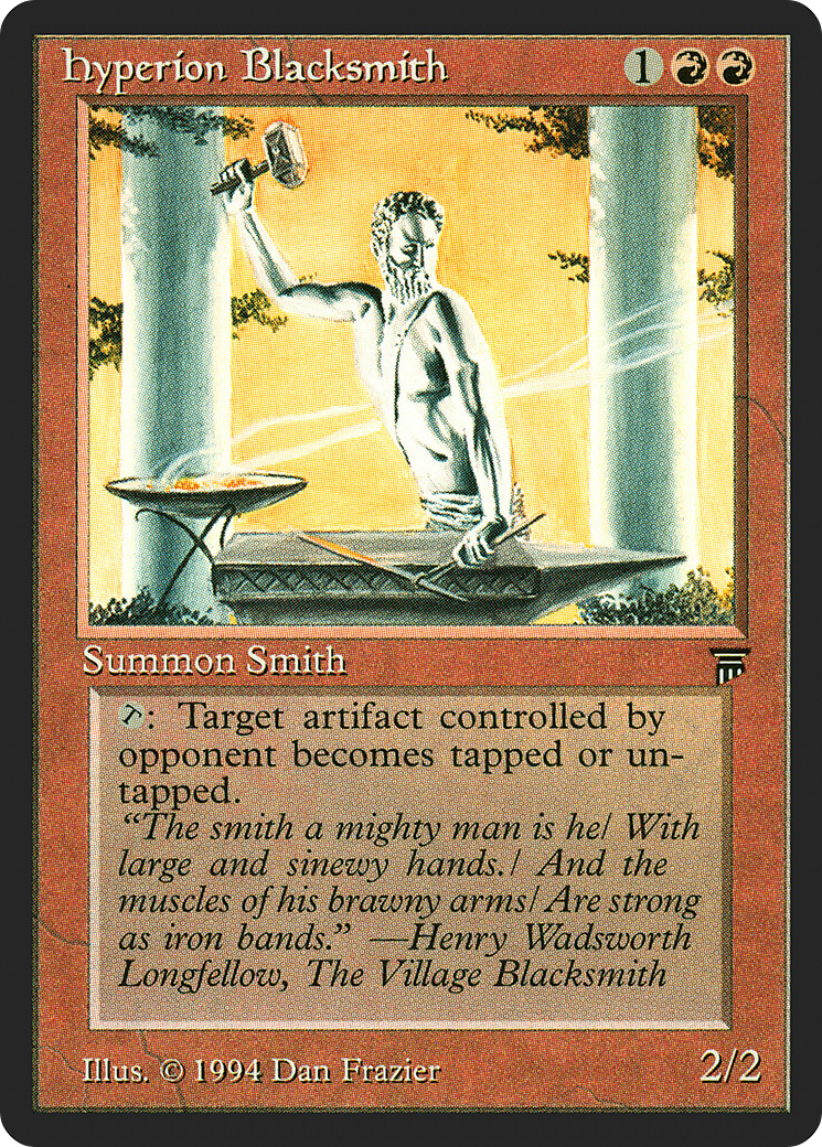 Image of Hyperion Blacksmith (LEG-) - Legends