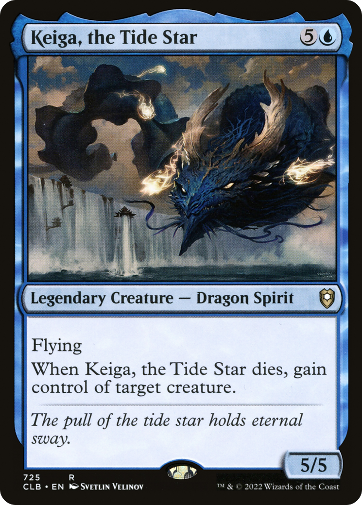 Image of Keiga, the Tide Star (CLB-725) - Commander Legends: Battle for Baldur's Gate