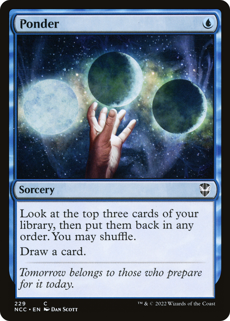 Image of Ponder (NCC-229) - New Capenna Commander