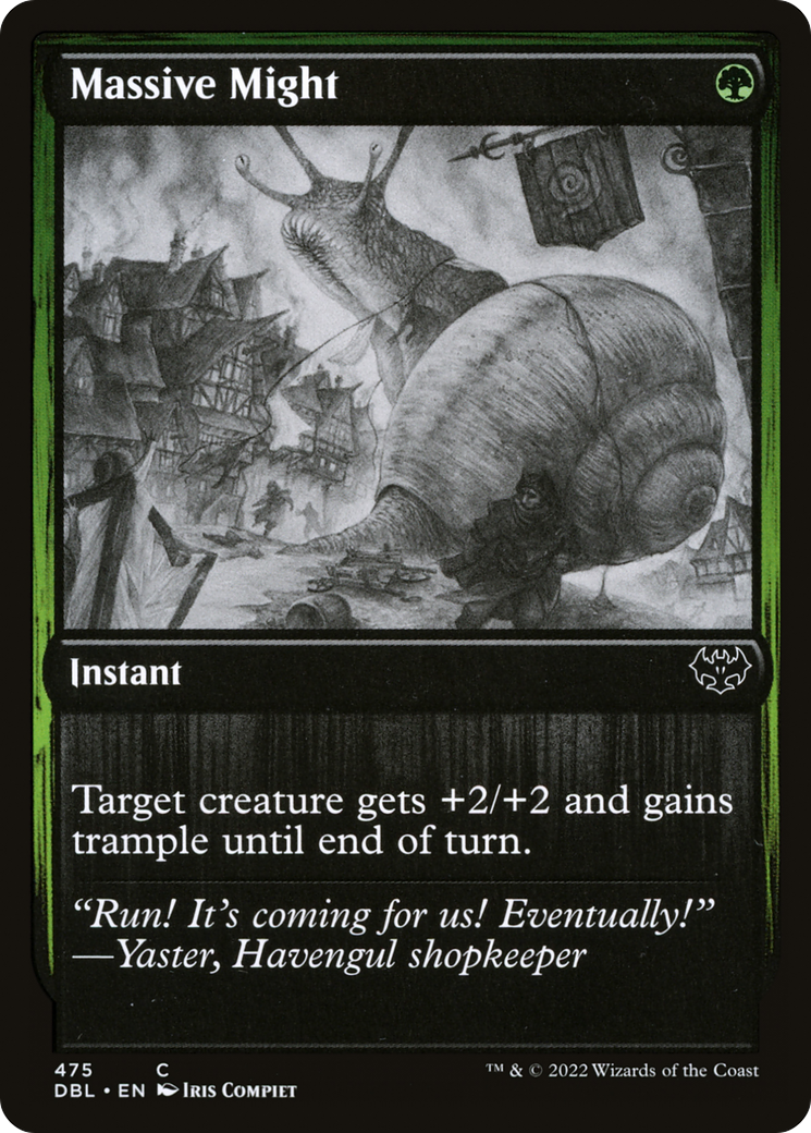 Image of Massive Might (DBL-475) - Innistrad: Double Feature
